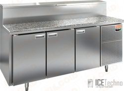 Стол холодильный для пиццы HICOLD PZ2-111/GN камень