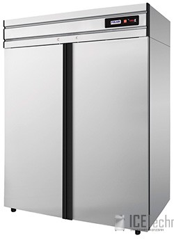 Холодильный шкаф POLAIR CM114-G (ШХ-1,4 нерж.)